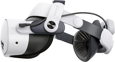 BOBOVR M3 Pro Bateria correia de cabeça compatível com Meta Quest 3/Quest 3S acessórios, reduz o stress facial, design de troca de bateria magnética