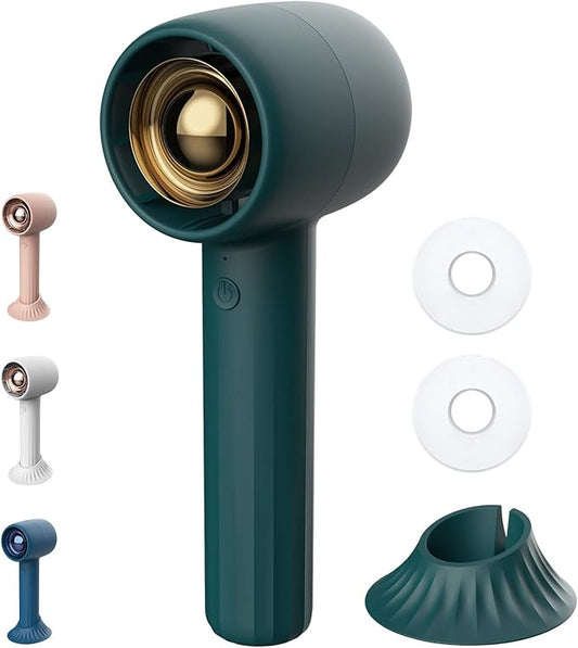 KENSUKA  mini ventilador de mão portátil,  com bateria recarregável com aromaterapia HA1.