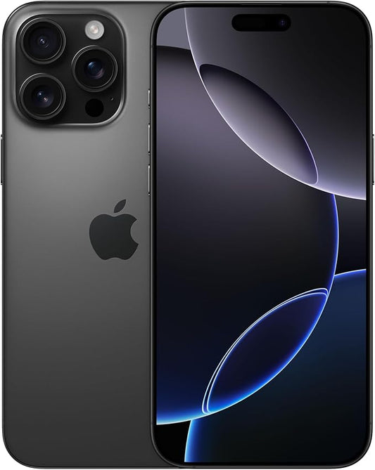 Apple iPhone 16 Pro MAX (256 GB) - titânio preto capa de silicone com MagSafe - Denim