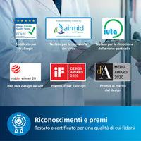 Philips Purificador de ar Série 1000i, elimina germes