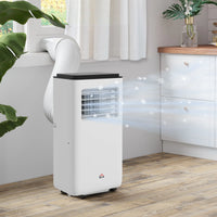 HOMCOM Ar Condicionado Portátil 10000 BTU 2900W